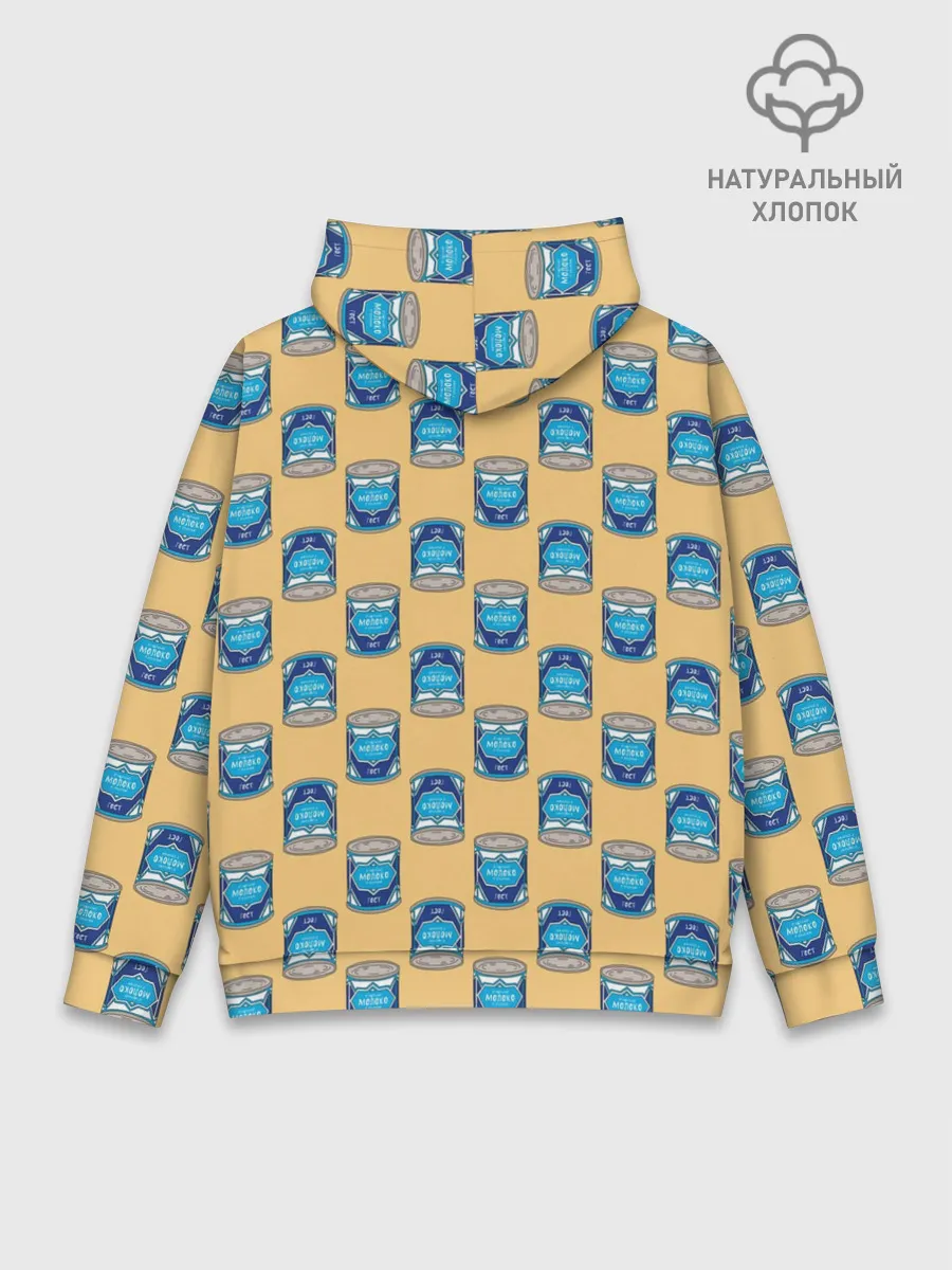 Худи мужской база хлопок / Сгущенка паттерн