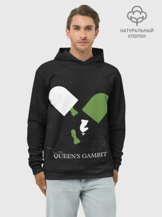 Худи мужской база хлопок / Qweens gambit