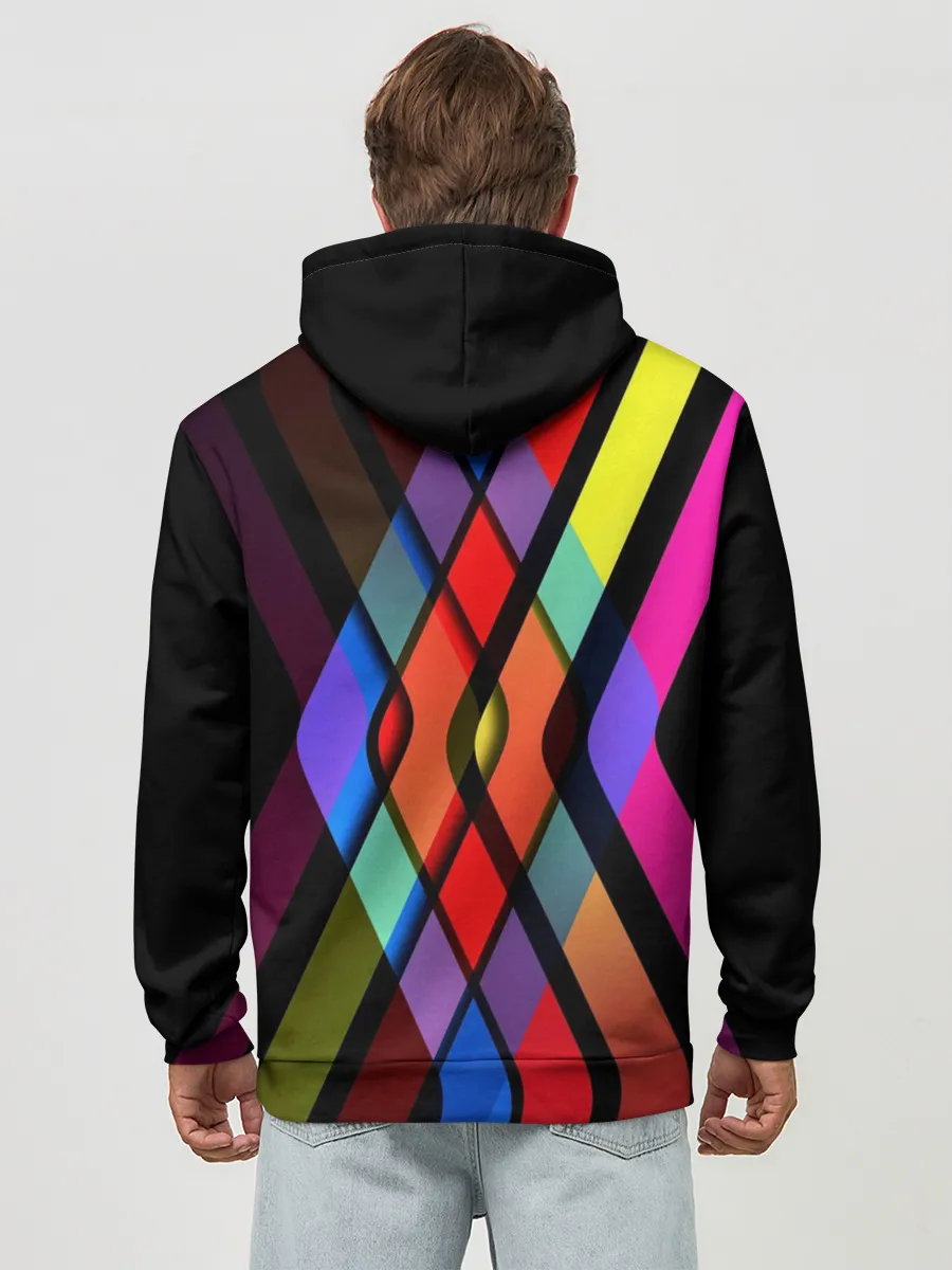 Худи мужской база хлопок / Пересечение