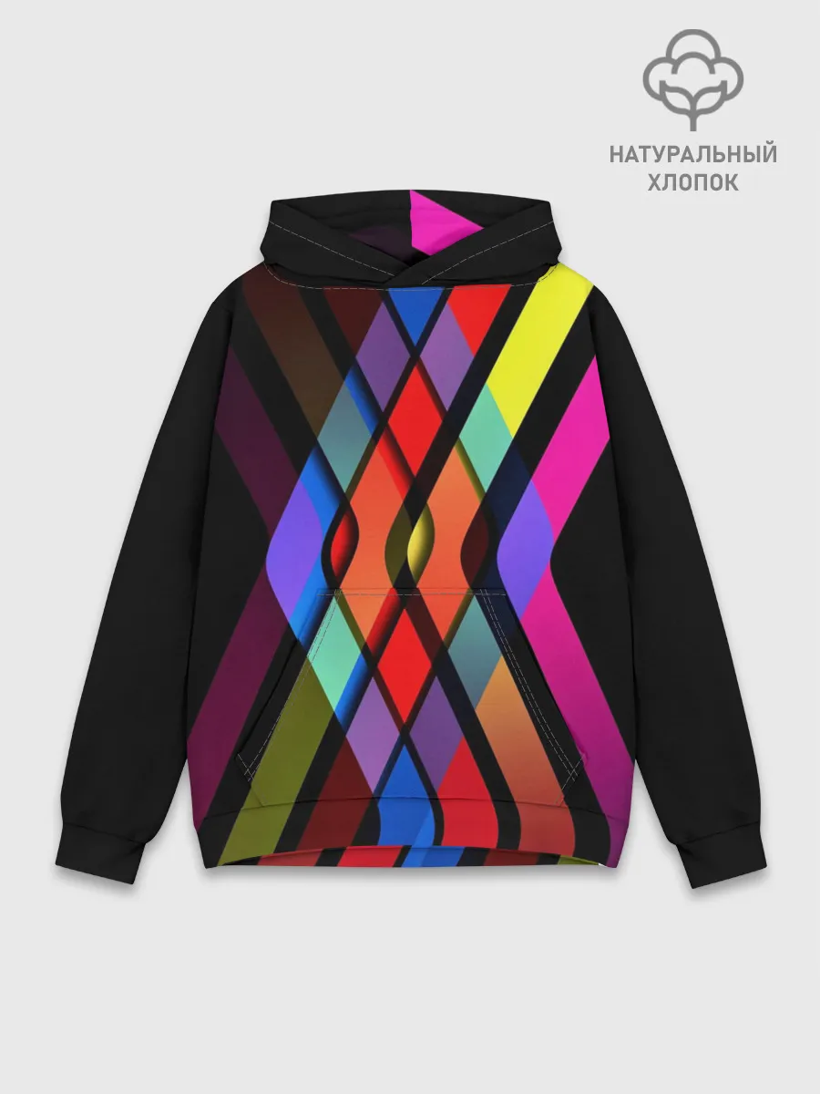 Худи мужской база хлопок / Пересечение
