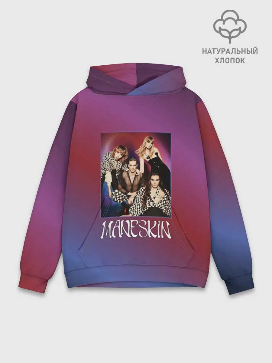 Худи мужской база хлопок / Maneskin forever