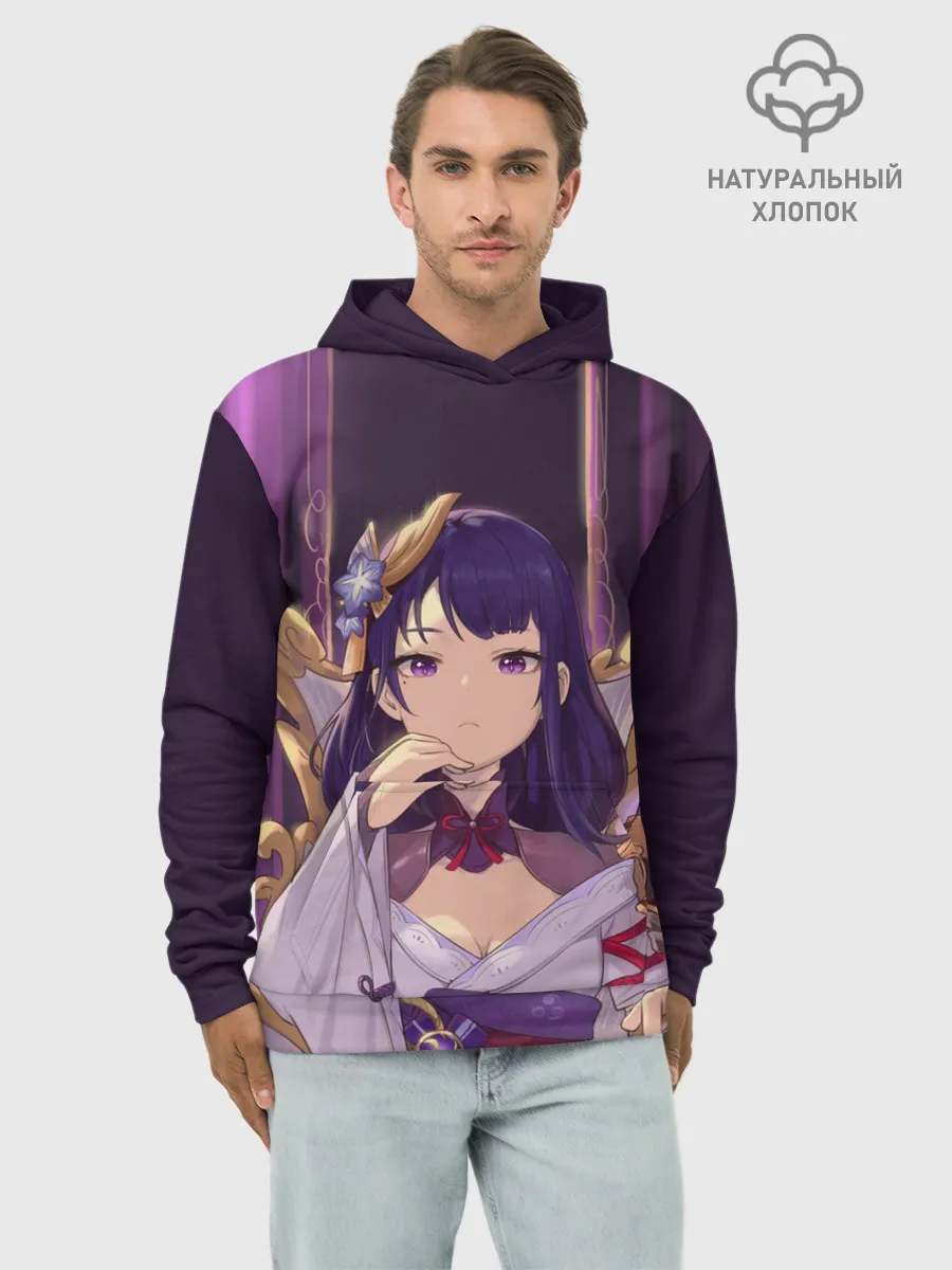 Худи мужской база хлопок / БААЛ | BAAL | ГЕНШИН