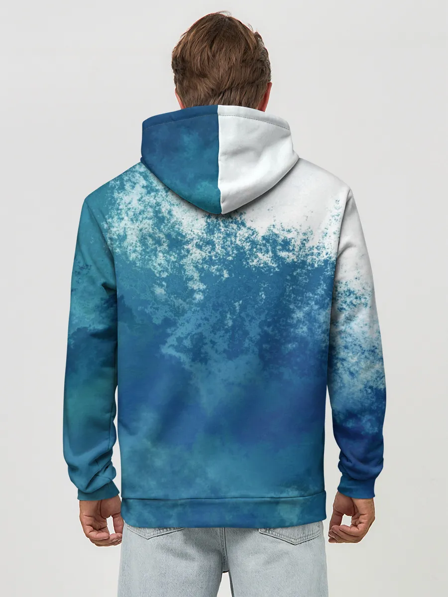 Худи мужской база хлопок / Не хочу!