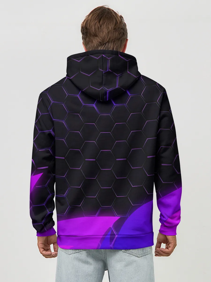 Худи мужской база хлопок / Geometry Dash