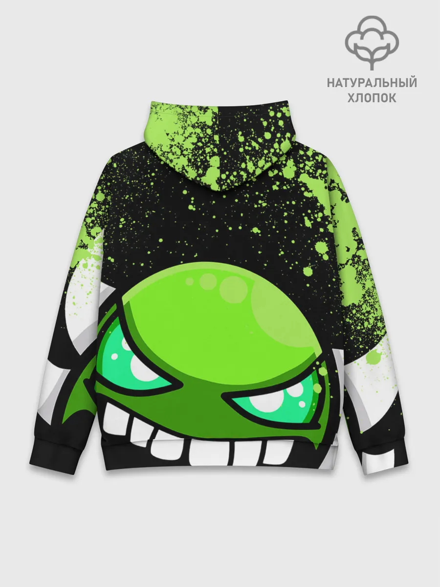 Худи мужской база хлопок / Geometry Dash