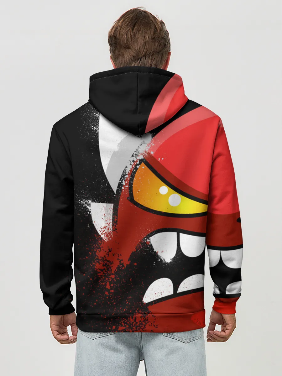 Худи мужской база хлопок / Geometry Dash