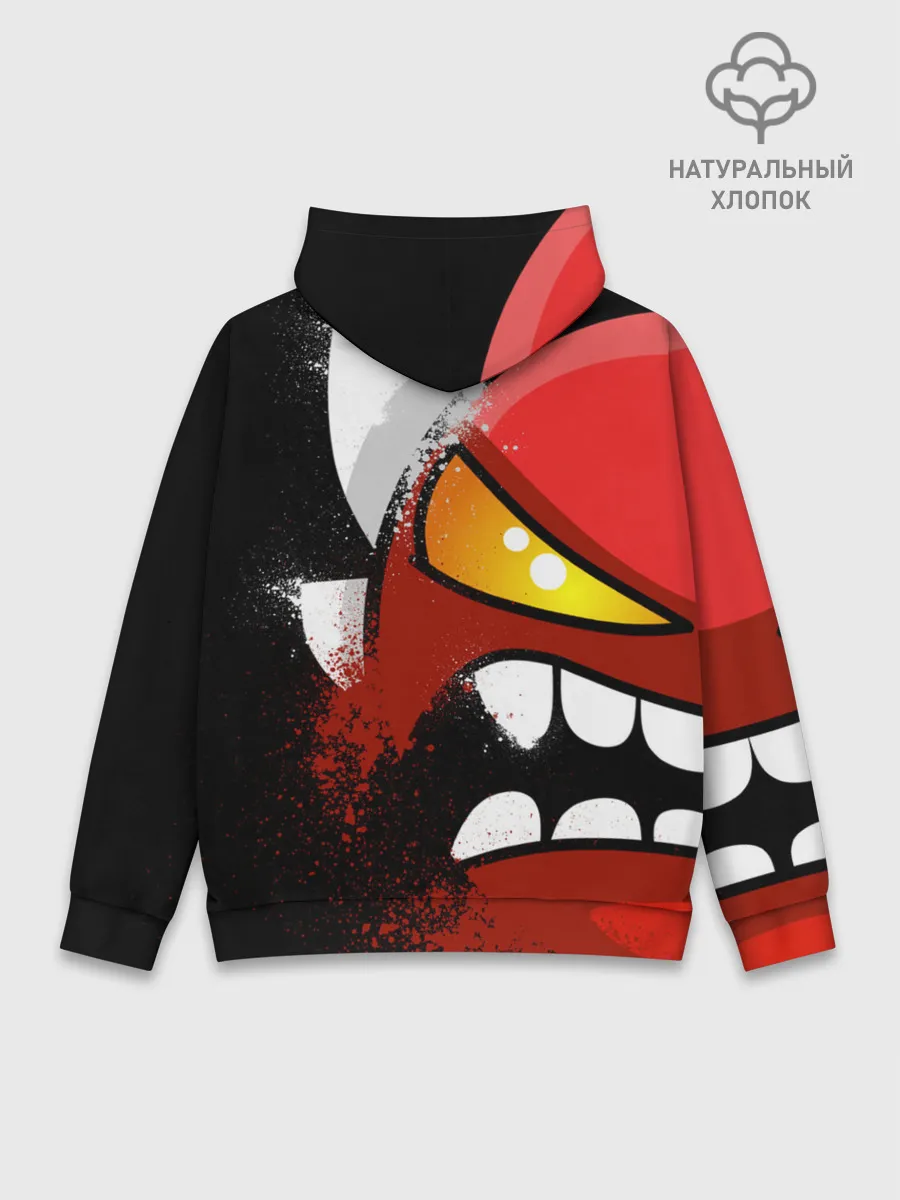 Худи мужской база хлопок / Geometry Dash