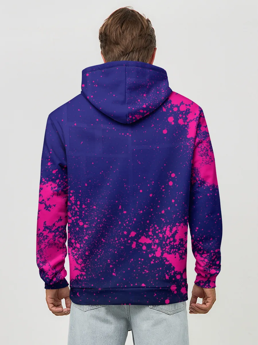 Худи мужской база хлопок / Geometry Dash