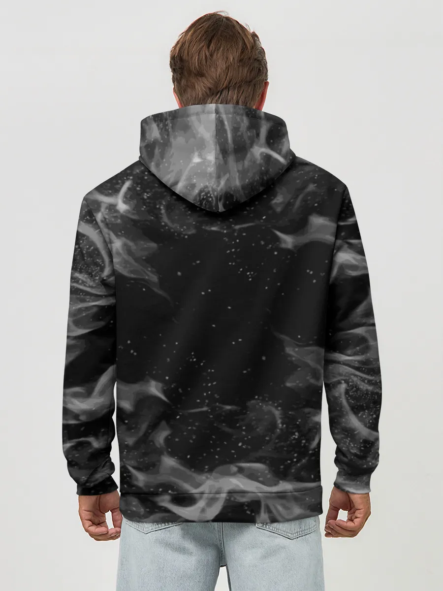 Худи мужской база хлопок / MITSUBISHI | ОГОНЬ