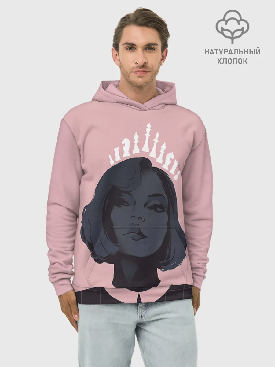 Худи мужской база хлопок / Sweet Queen