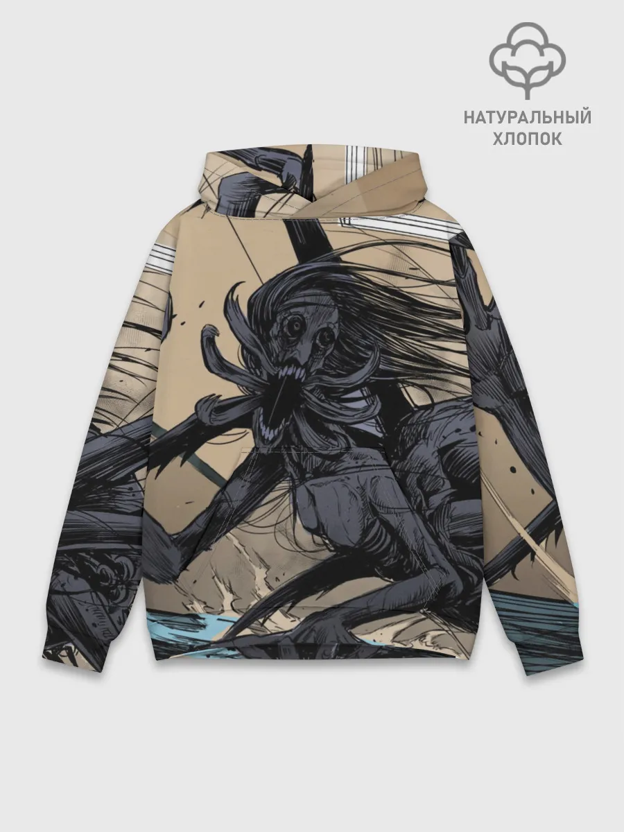 Худи мужской база хлопок / Мерико Чан