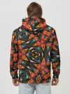 Худи мужской база хлопок / Абстрактный арабский узор