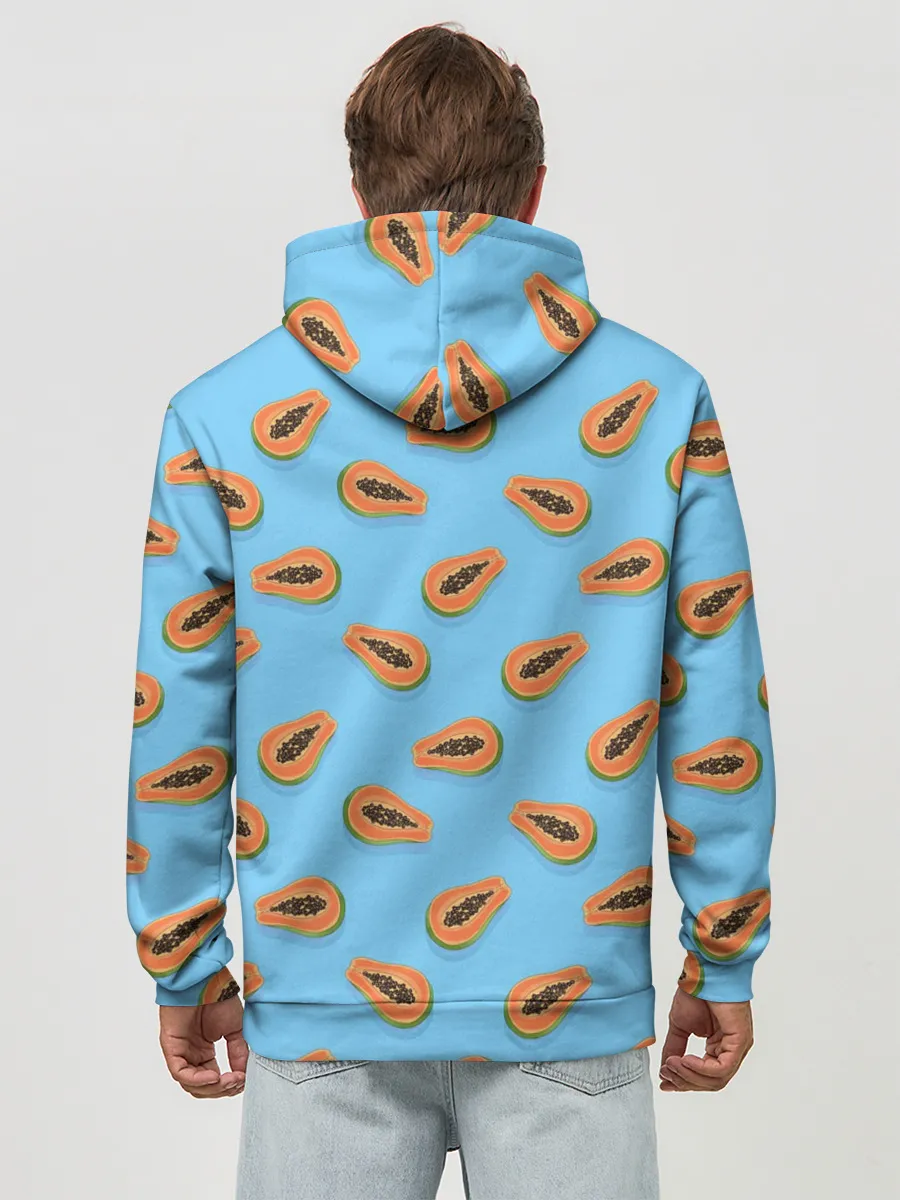 Худи мужской база хлопок / Папайа паттерн