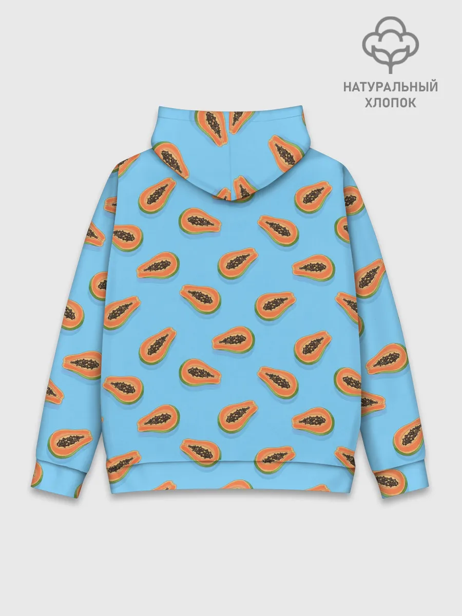 Худи мужской база хлопок / Папайа паттерн