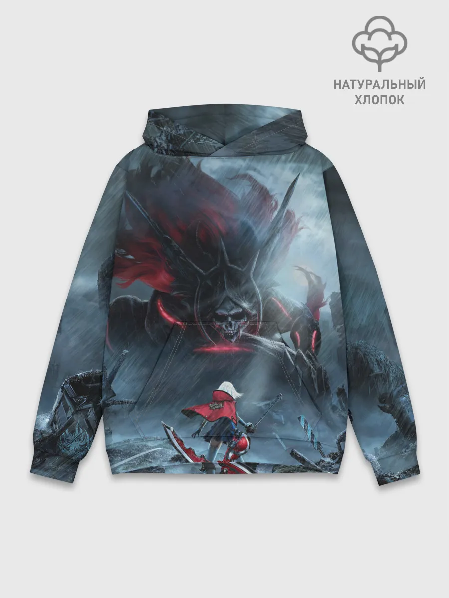 Худи мужской база хлопок / Ай | Хранительница могил