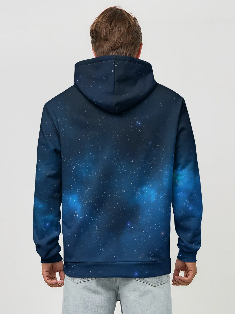Худи мужской база хлопок / Сейлор Мун | Космос