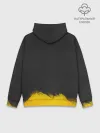 Худи мужской база хлопок / Yellow and Black Armenia