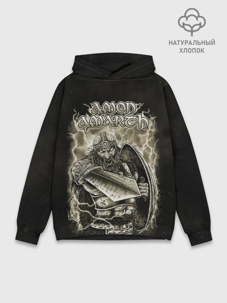 Худи мужской база хлопок / Amon Amarth