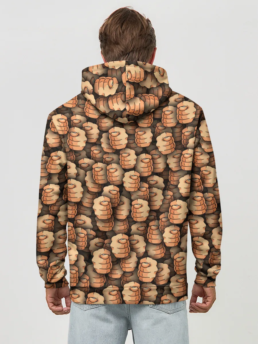 Худи мужской база хлопок / Фиг вам