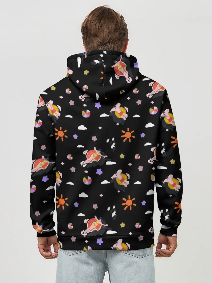 Худи мужской база хлопок / отпуск