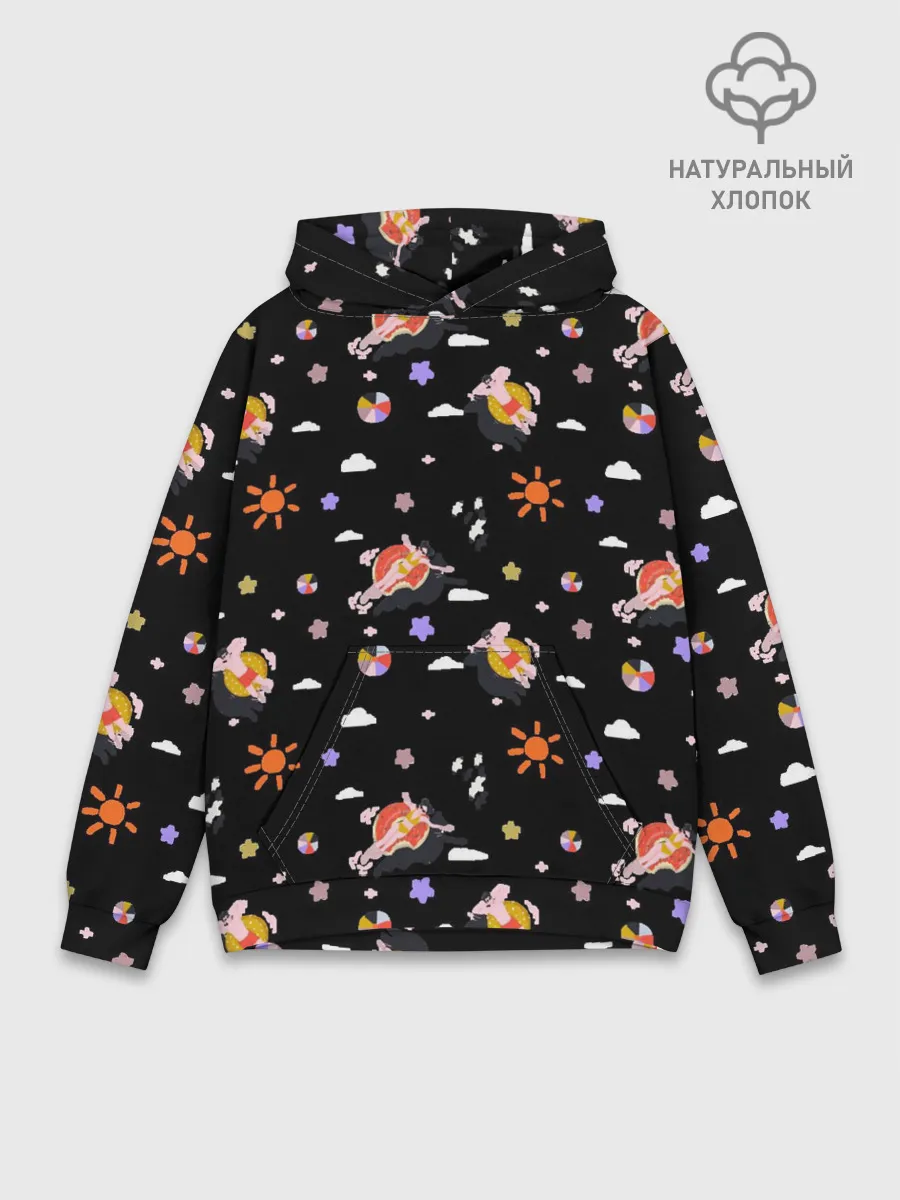 Худи мужской база хлопок / отпуск