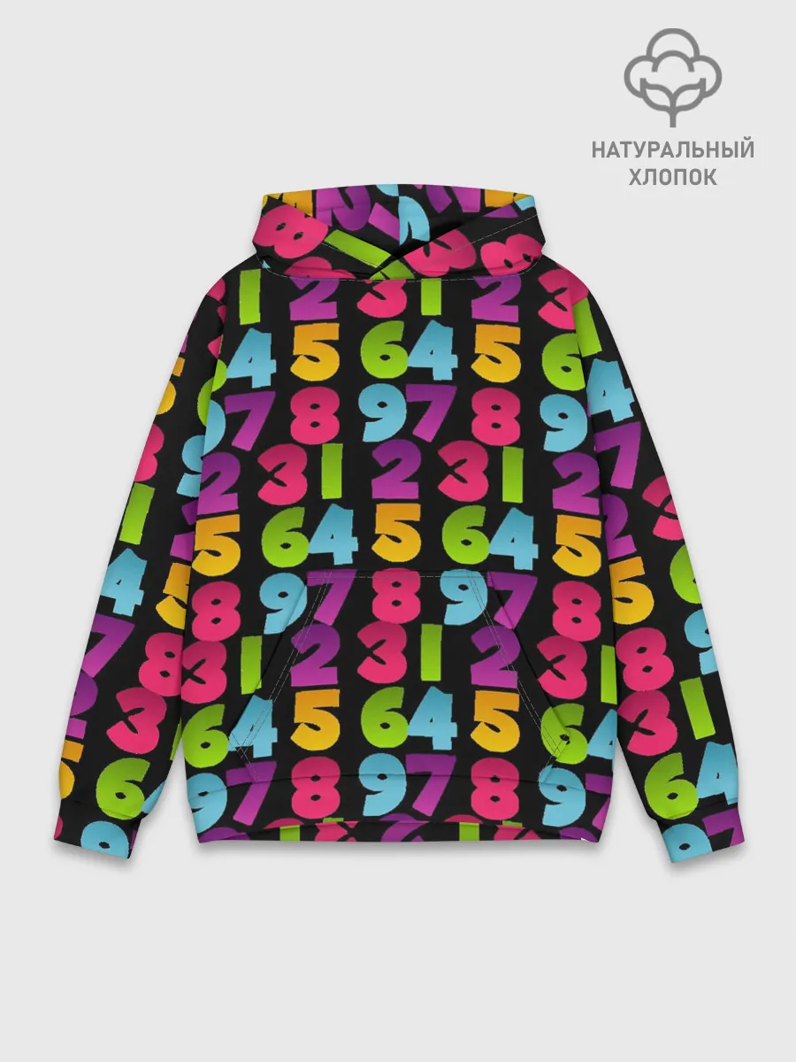 Худи мужской база хлопок / цифры