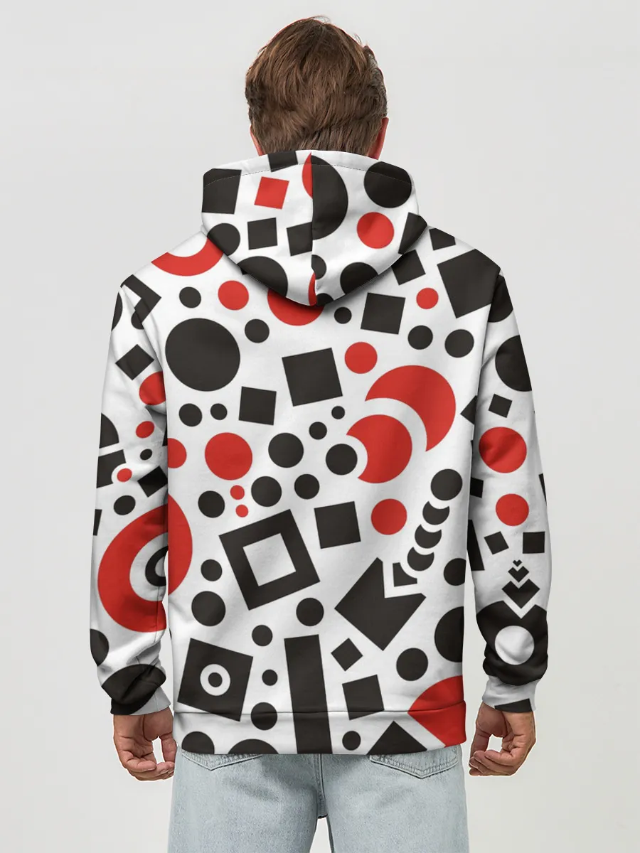 Худи мужской база хлопок / Японские Монстры