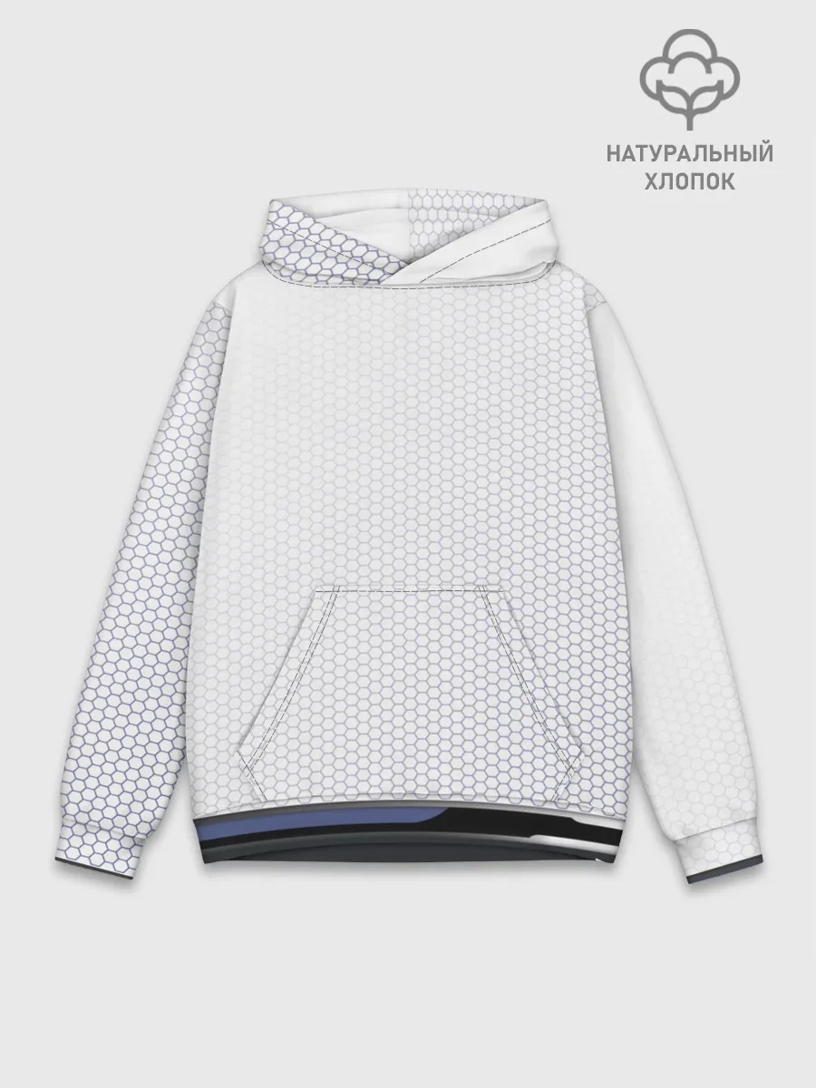 Худи мужской база хлопок / Абстракт