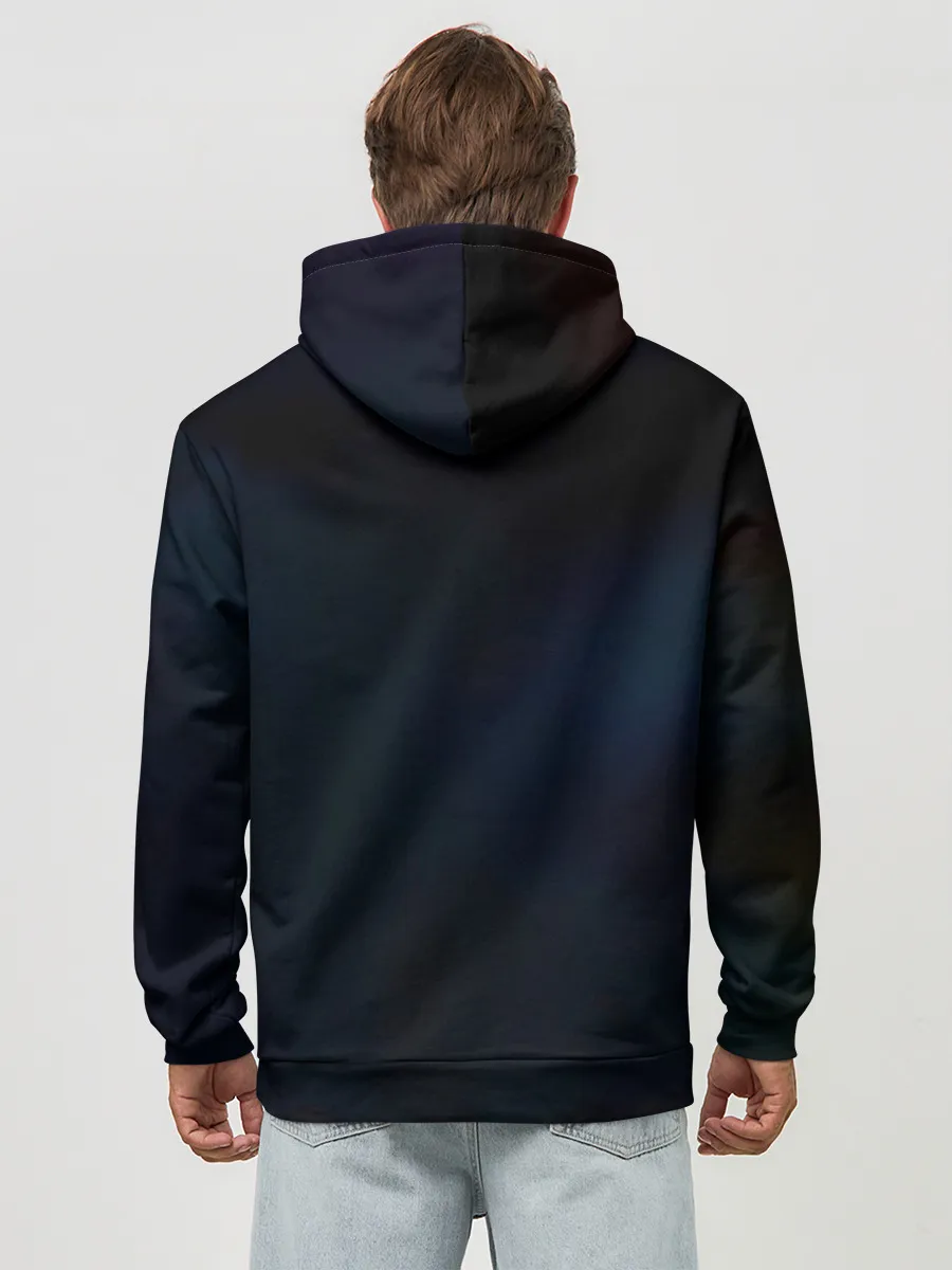 Худи мужской база хлопок / Элизиум 20 лет в космосе!