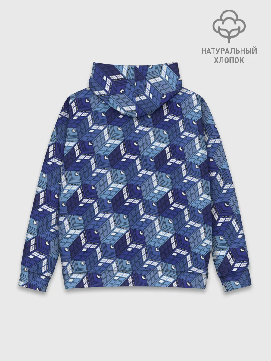 Худи мужской база хлопок / Doctor Who Pattern