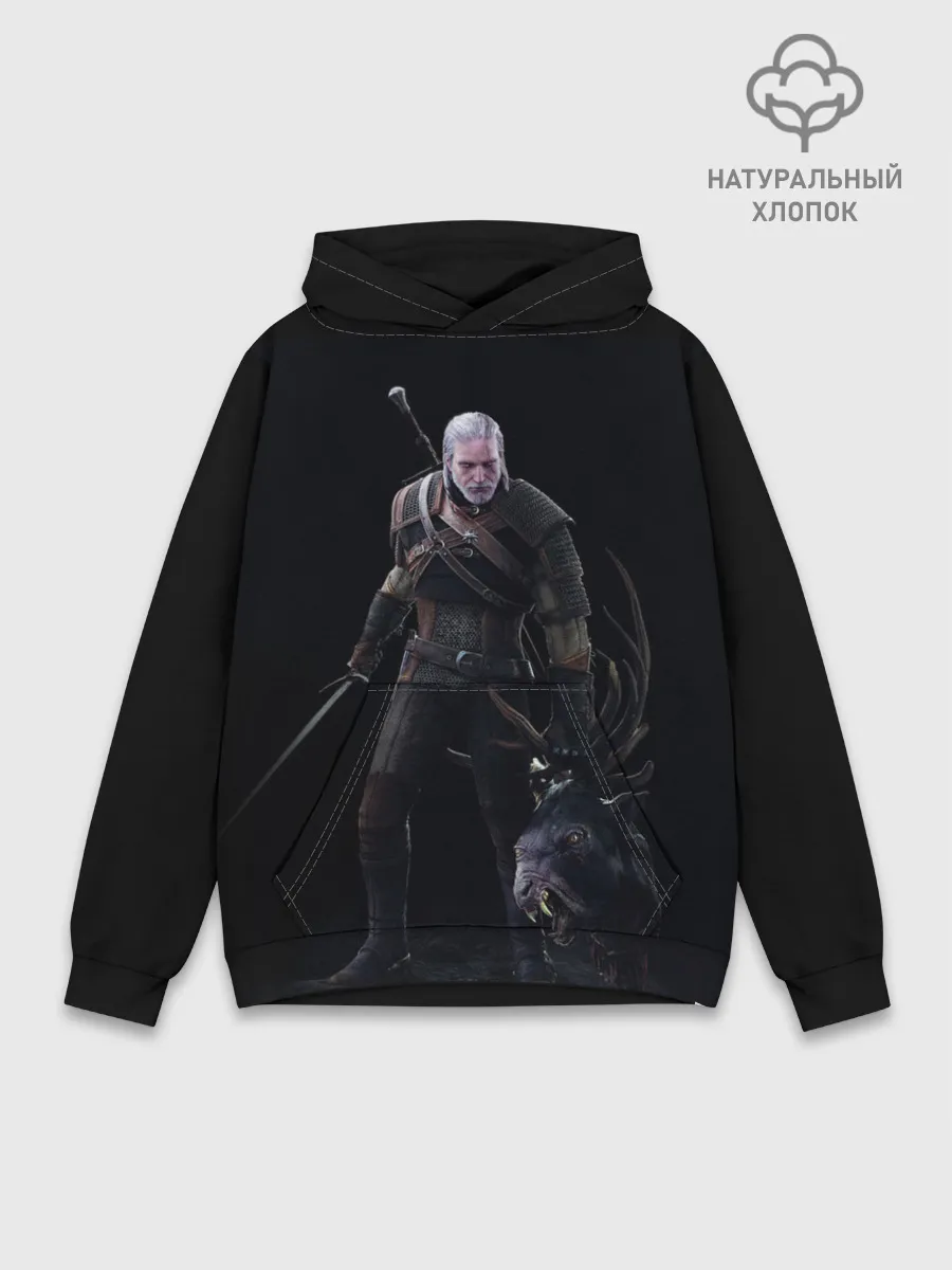 Худи мужской база хлопок / The Witcher