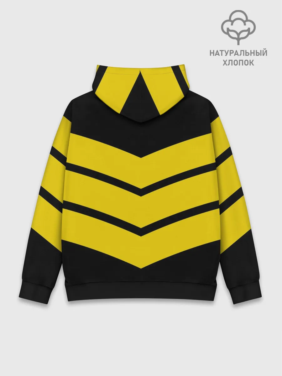 Худи мужской база хлопок / Три полоски