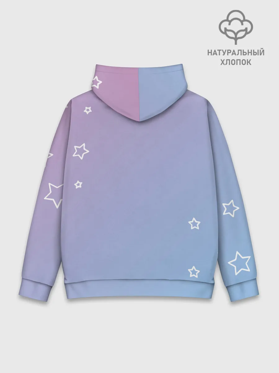 Худи мужской база хлопок / Знак Водолей