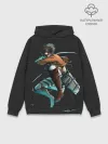 Худи мужской база хлопок / Атака Титана