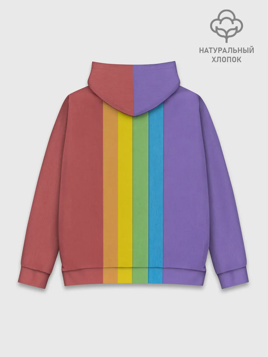 Худи мужской база хлопок / ПОП ИТ ПОЛОСЫ