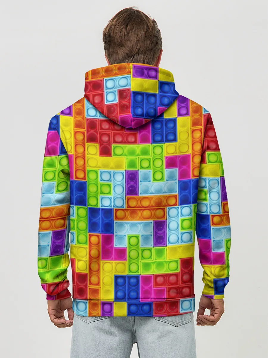 Худи мужской база хлопок / POP IT | ПОП ИТ ПАЗЛ