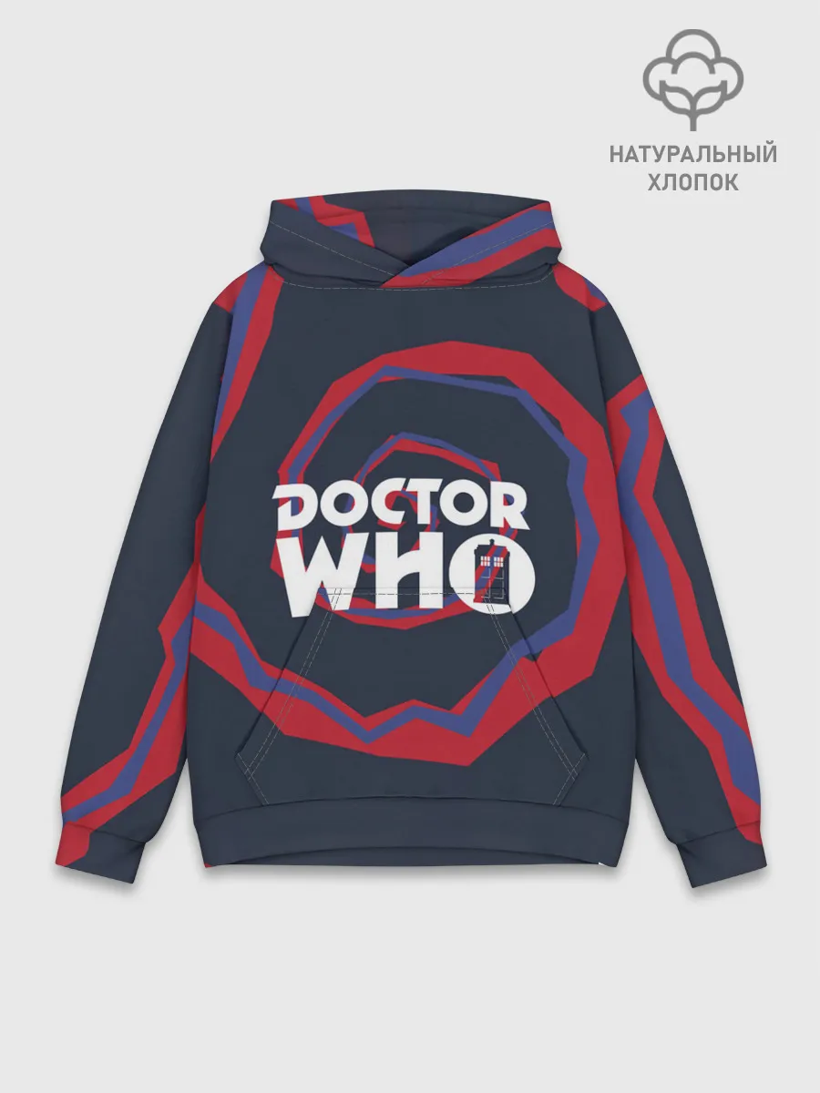 Худи мужской база хлопок / Пришелец с планеты Галлифрей