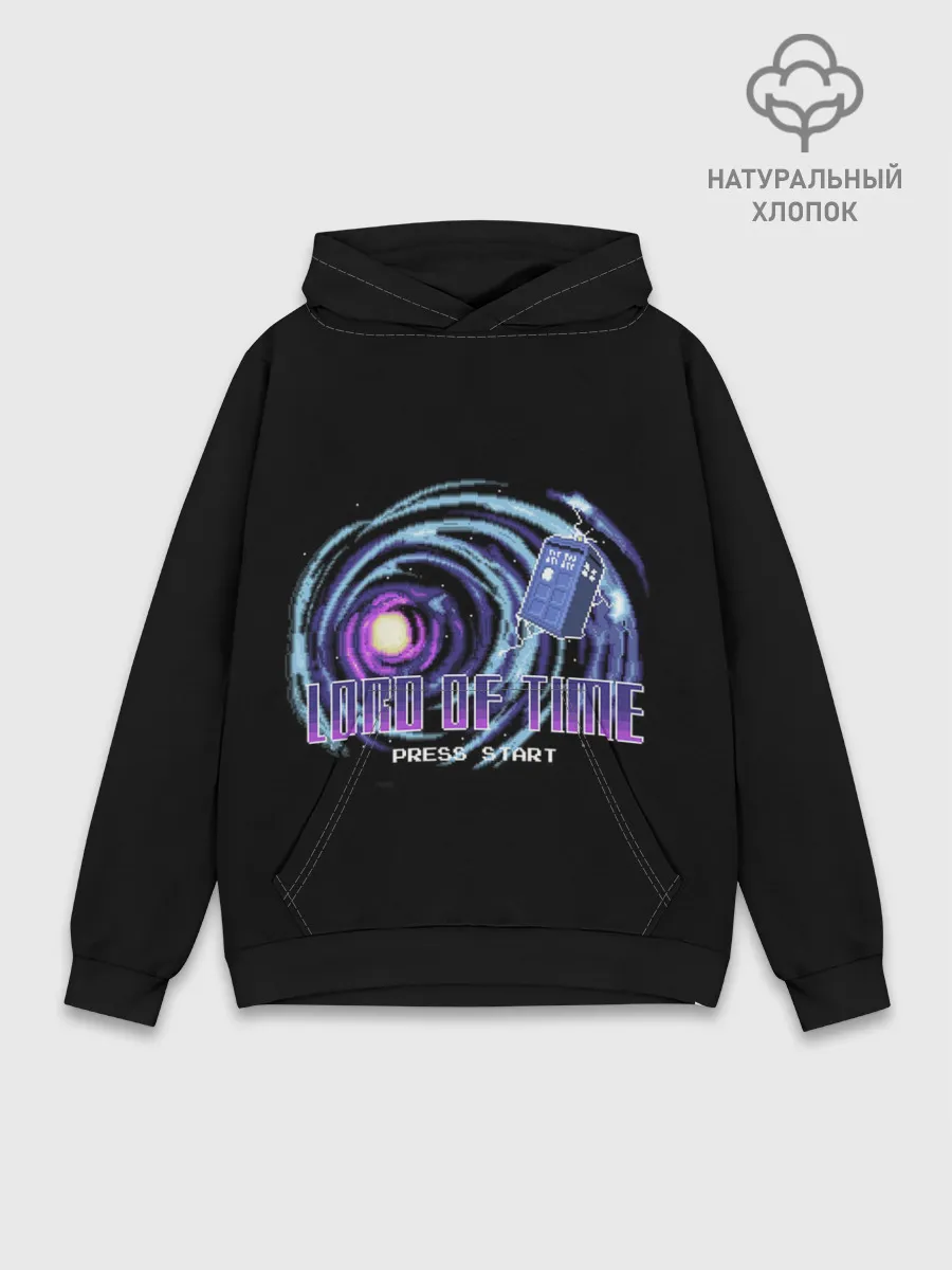 Худи мужской база хлопок / Doctor who 8 bit