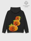 Худи мужской база хлопок / Хэллоуин смешные тыквы