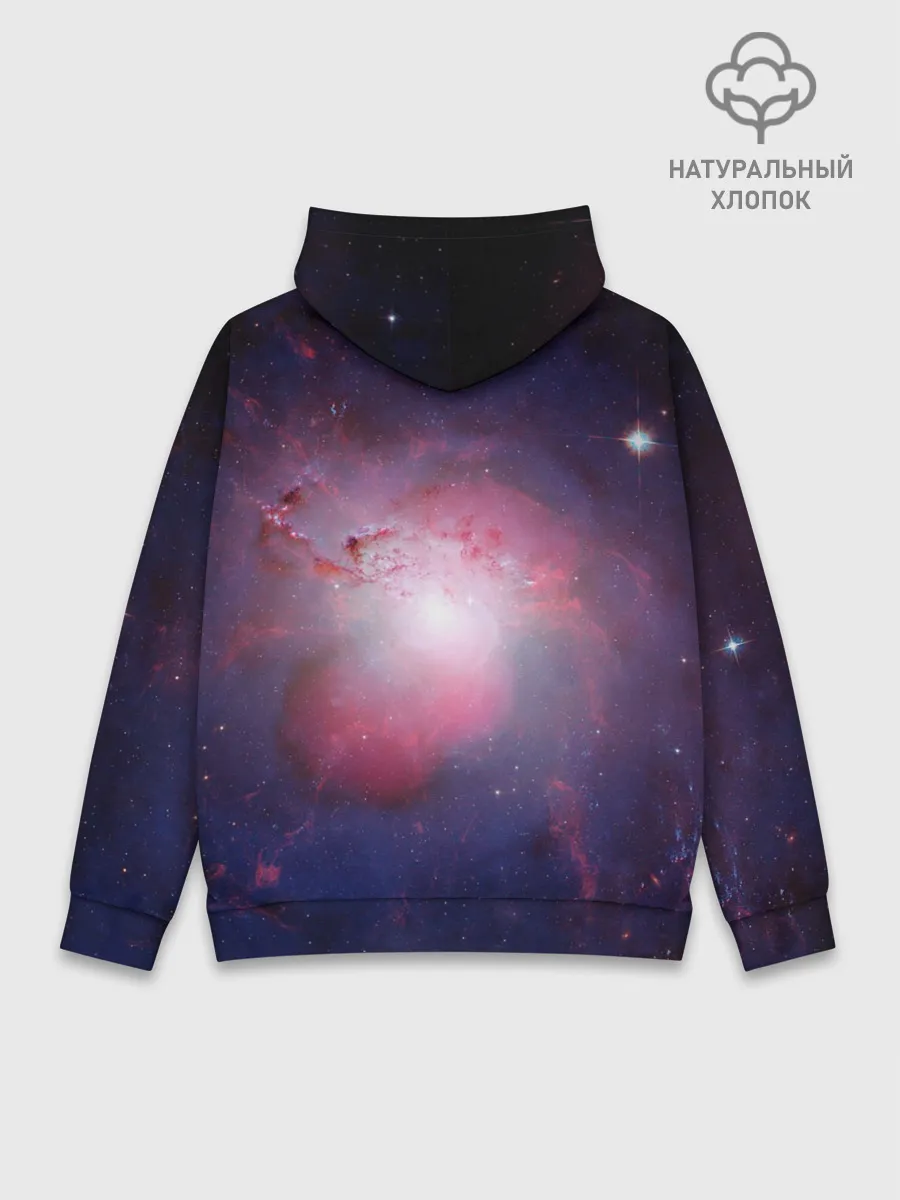 Худи мужской база хлопок / Virgin Galactic космос