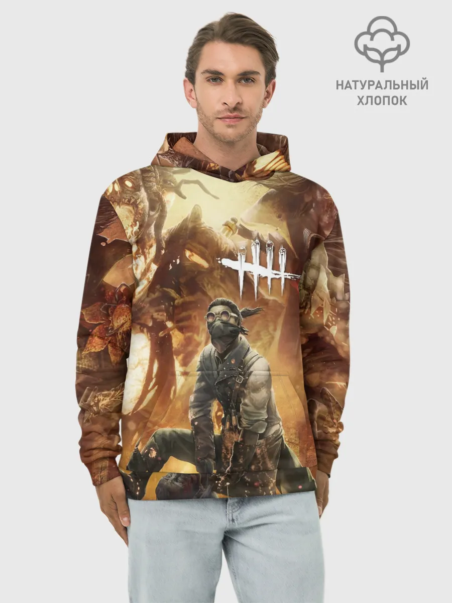 Худи мужской база хлопок / Dead by Daylight убийцы