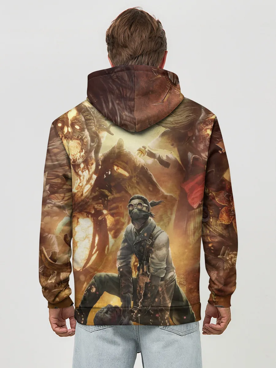 Худи мужской база хлопок / Dead by Daylight убийцы