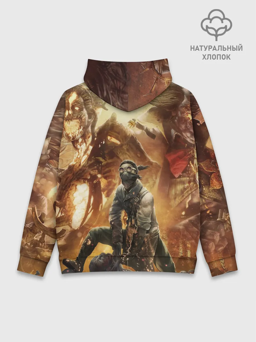 Худи мужской база хлопок / Dead by Daylight убийцы