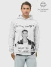 Худи мужской база хлопок / JUSTIN BIEBER