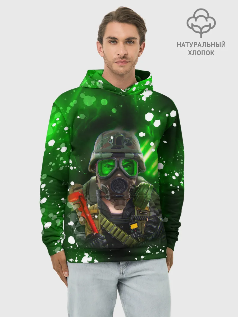 Худи мужской база хлопок / Opposing Force | Адриан Шепард