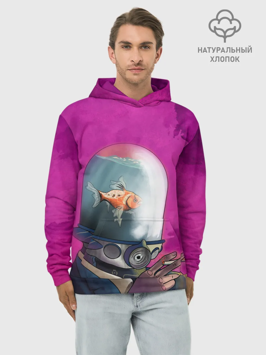 Худи мужской база хлопок / Эй Джей | Академия Амбрелла