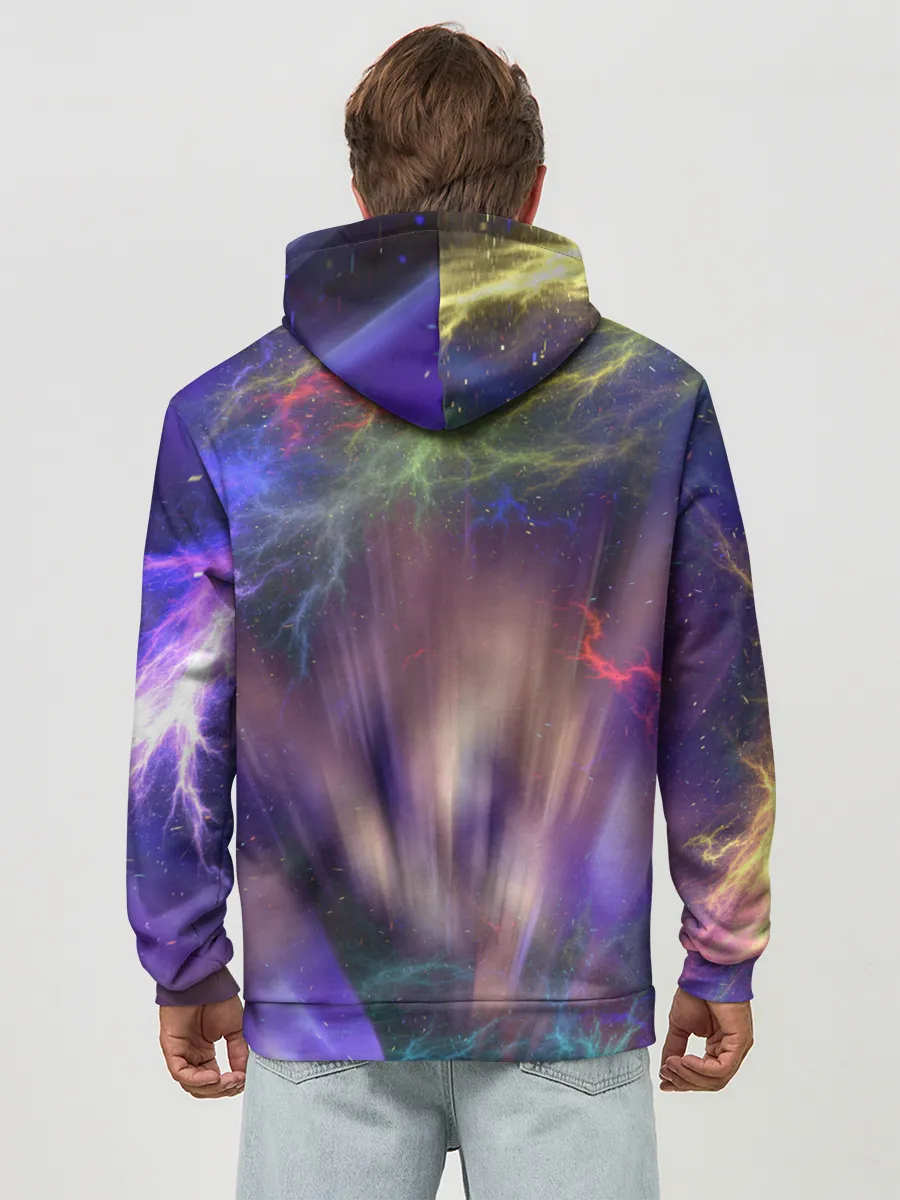 Худи мужской база хлопок / Ифрит | Геншин Импакт