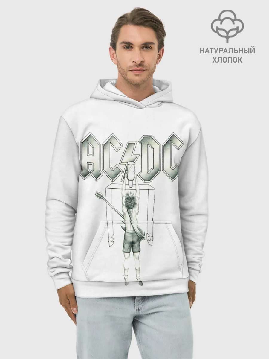 Худи мужской база хлопок / Flick of the Switch AC/DC