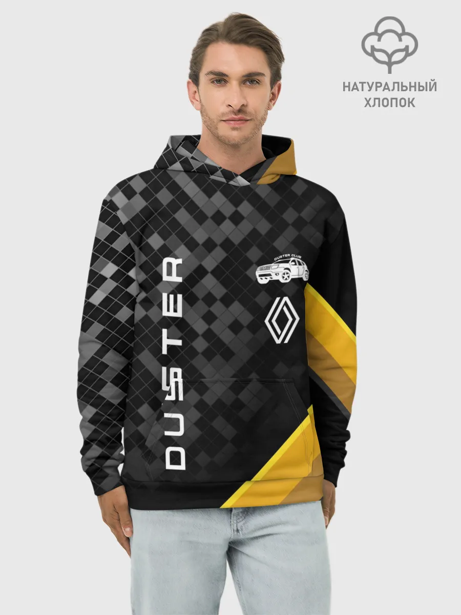 Худи мужской база хлопок / Рено Дастер