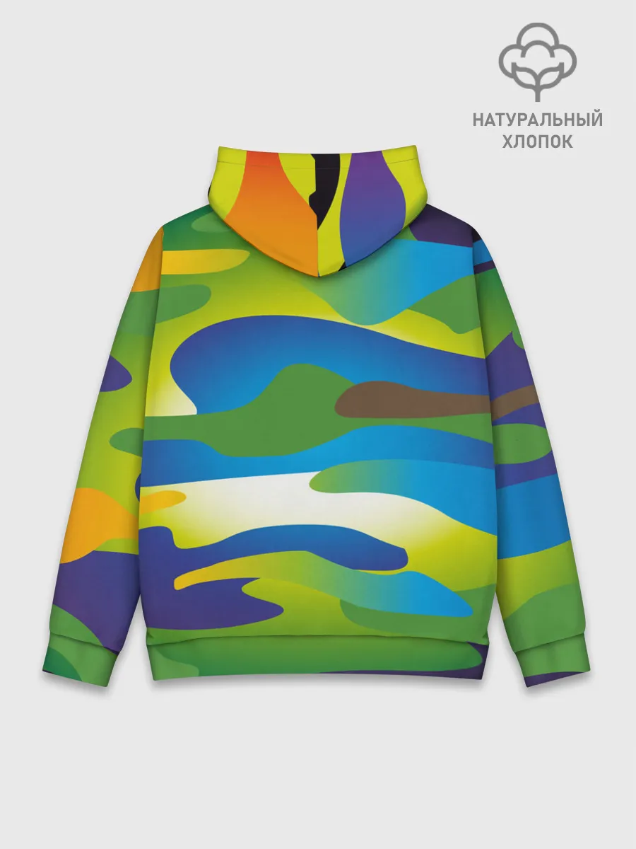 Худи мужской база хлопок / CAMOUFLAGE 2022